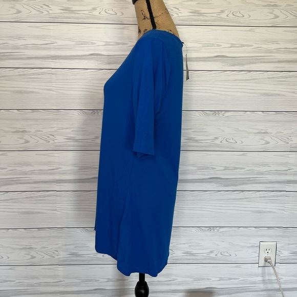 NWT. Alfani v-neck swing tunic top - Picture 4 of 10